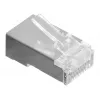 LANBERG RJ-45-stekker PLS-5000EZ, Cat5e, F/UTP (FTP), grijs, 100 stuks