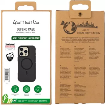 4smarts Defend Case voor Apple - iPhone 16 Pro Max MagSafe-compatibel