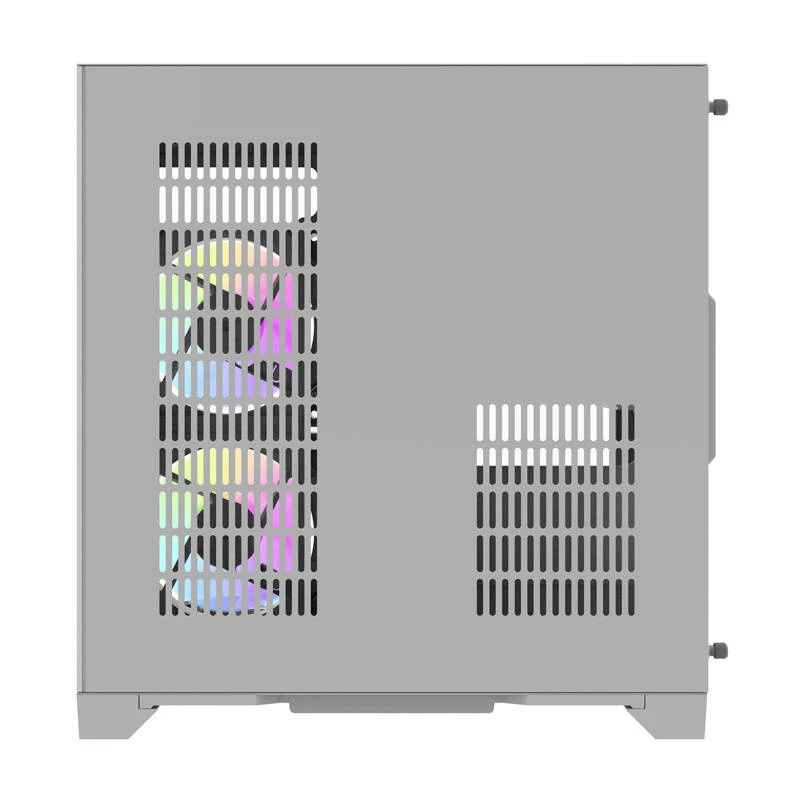 Darflash FT350 computerkast + 5 aRGB-ventilatoren (wit)