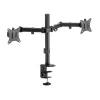 Monitorwandbeugel SBOX LCD-352/2-2 voor 13–32 inch schermen, dubbele arm, 2×8 kg draagvermogen, VESA 100×100