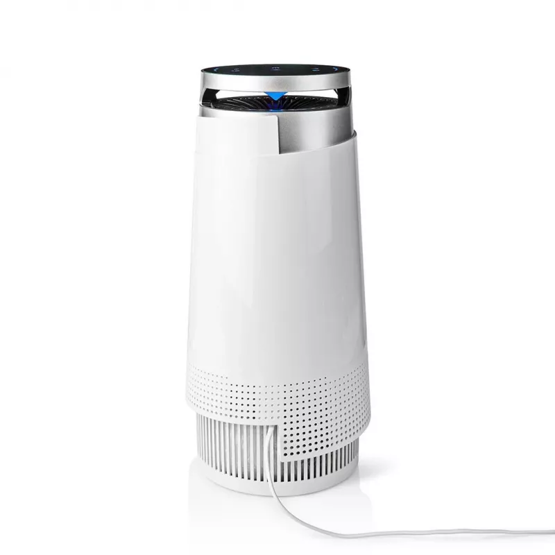 Nedis AIPU100CWT luchtreiniger 20 m² 50 dB 35 W zwart, wit