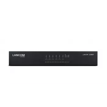 LANCOM 2100EF – SD-WAN-gateway – met glasvezel en Ethernet – 1GbE, 2.5GbE – 1U – cloudbeheerd – tafel-/rackmontage (61109)