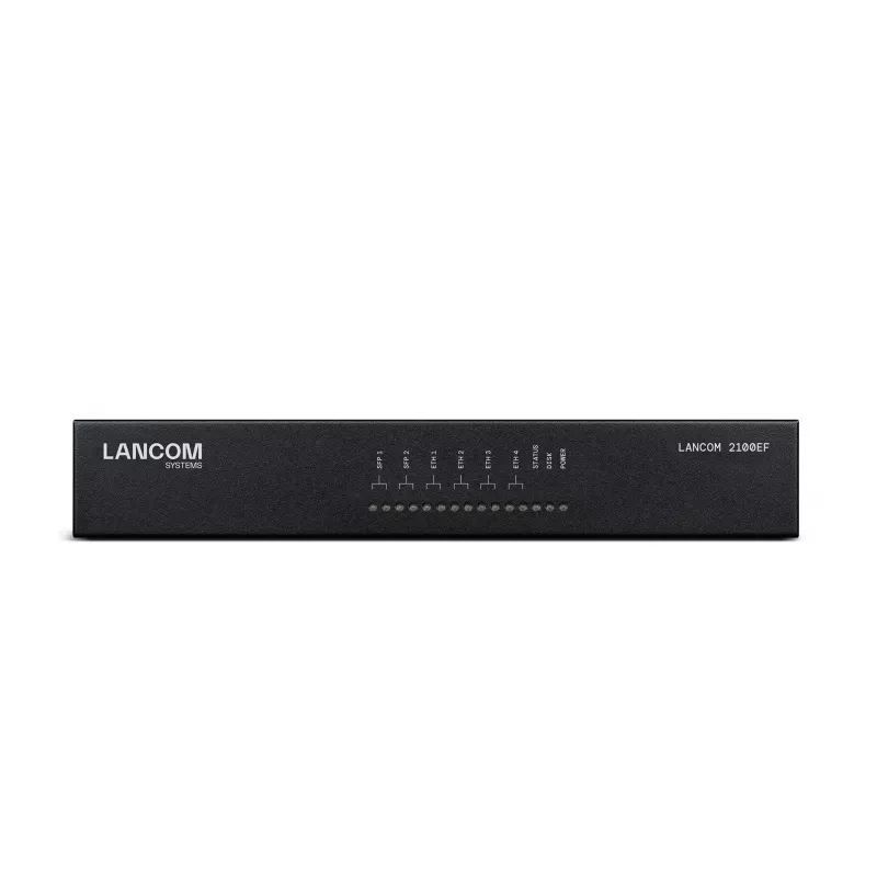 LANCOM 2100EF – SD-WAN-gateway – met glasvezel en Ethernet – 1GbE, 2.5GbE – 1U – cloudbeheerd – tafel-/rackmontage (61109)