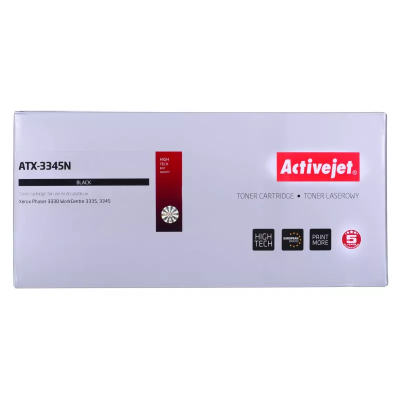 Activejet ATX-3345N toner (vervangt Xerox 106R03773; Supreme; 3000 pagina's; zwart)