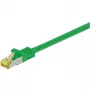 netwerkkabel Goobay 91586 RJ-45 Cat7 1m groen