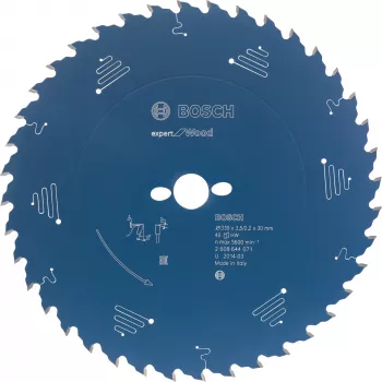 Bosch Expert for Wood 2608644022 cirkelzaagblad, 165 mm, 24 tanden, asgat 20 mm