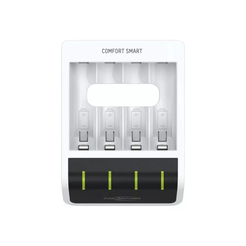 Batterijoplader Ansmann 1001-0092-01 huishoudbatterij AC