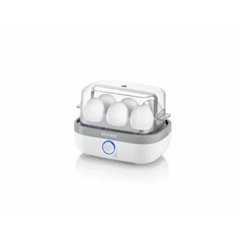 Eierkoker EK 3164 (wit/grijs, 420 watt, voor 6 eieren)