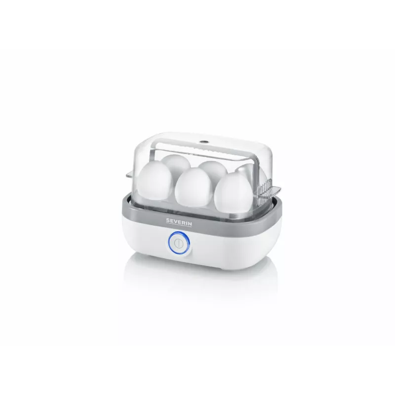 Eierkoker EK 3164 (wit/grijs, 420 watt, voor 6 eieren)