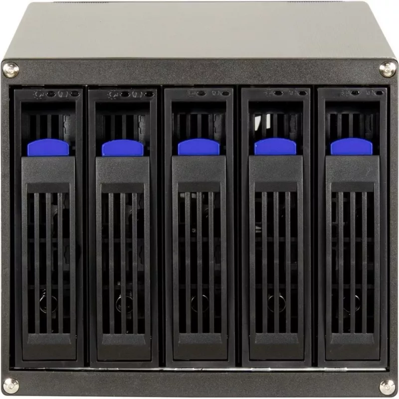 HDD-behuizing Inter-Tech ST-5255 zwart 2,5/3,5 inch