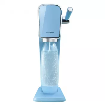 Sodabereider SODASTREAM Art Blue Steel — 1 l kunststoffles, 60 l carbonator, 173×245×430 mm