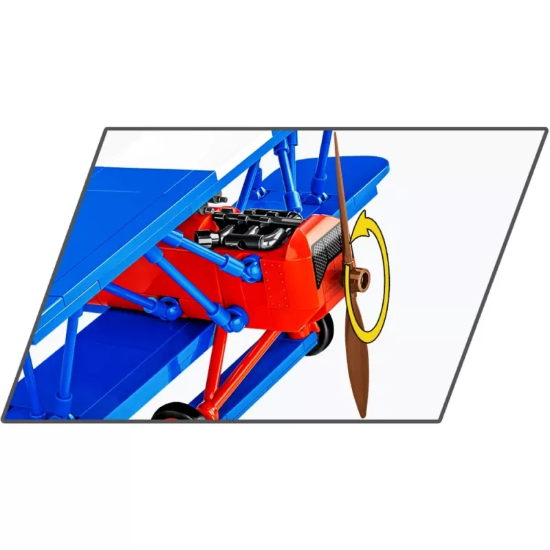 Cobi COBI-2994 Fokker D.VII bouwset, Historical Collection, 256 stukjes