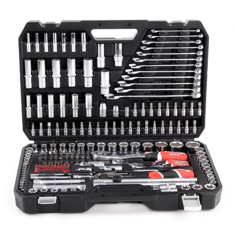 YATO YT-38841 1/4 inch, 3/8 inch, 1/2 inch dopsleutelset