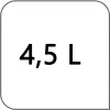 Slaschudder EMSA Turboline 513441 - roestvrij staal, 4,5 L
