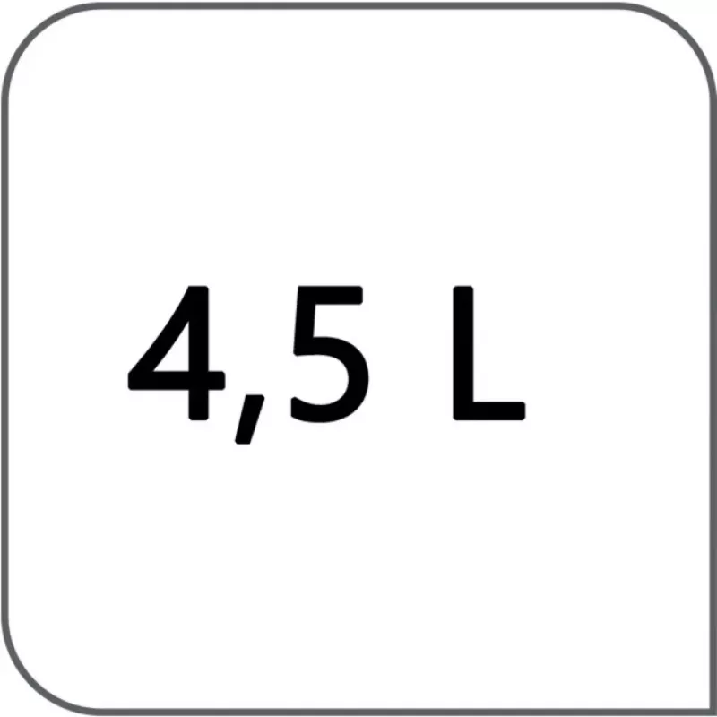 Slaschudder EMSA Turboline 513441 - roestvrij staal, 4,5 L