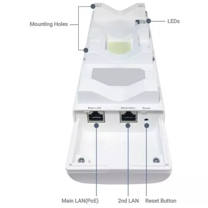 Outdoor access point ALLNET ALL-WB100AXF-1200 WiFi6 AX1200