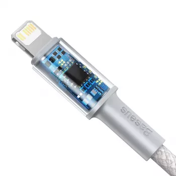 Baseus CATLGD-02 Lightning-kabel 1 m wit