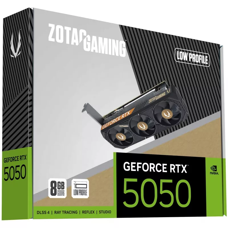 ZOTAC GeForce RTX 5050 Low Profile 8GB GDDR6 grafische kaart