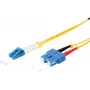 Duplex-glasvezel-patchkabel ShiverPeaks 77810 LC–SC 9/125µm OS1/OS2 3,0 m