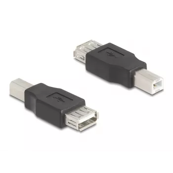 Kabeladapter DeLOCK 67199 USB Type-B naar Type-A zwart