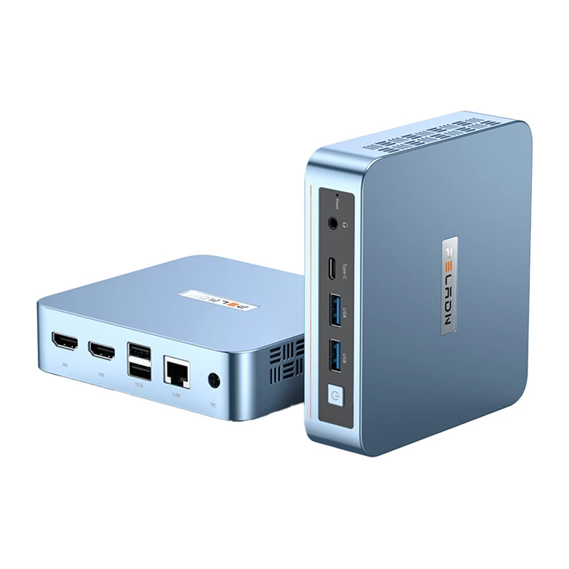 Mini-pc Peladn N95 met 16 GB RAM en 512 GB SSD