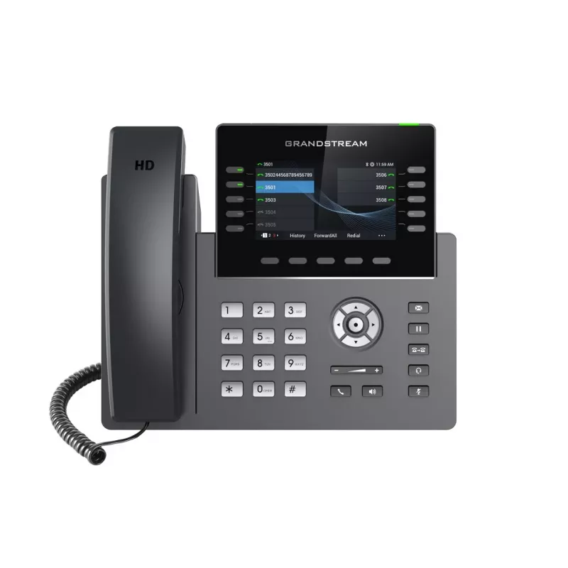 IP-telefoon Grandstream Networks GRP2615 zwart grijs
