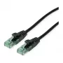 ROLINE RM patchkabel Cat.6A UTP, zwart, 1,5 m