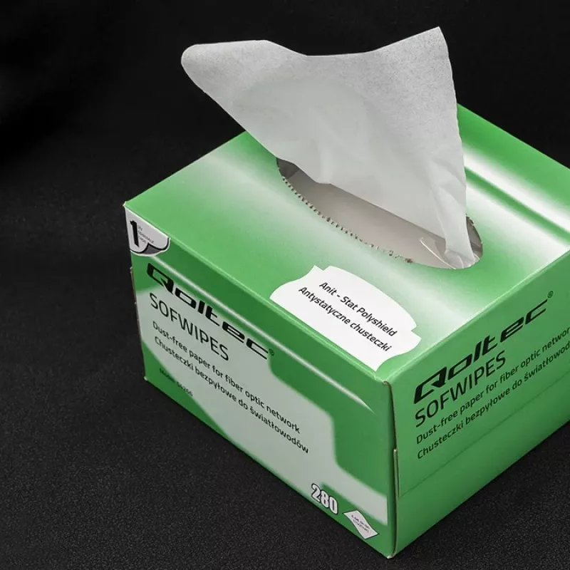 Qoltec pluisvrije vezeloptische doekjes
