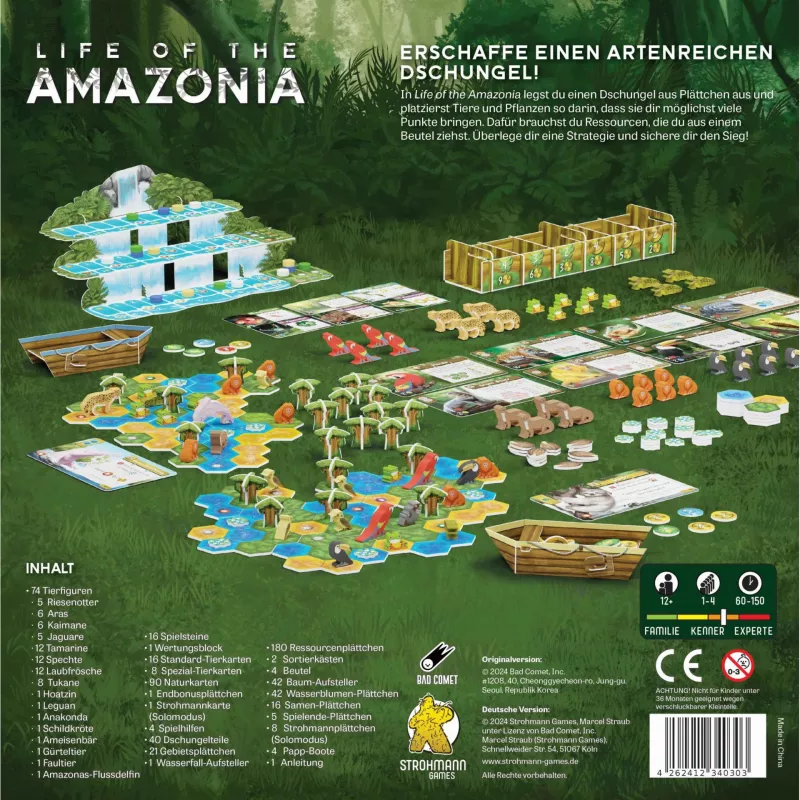 Life of the Amazonia, bordspel
