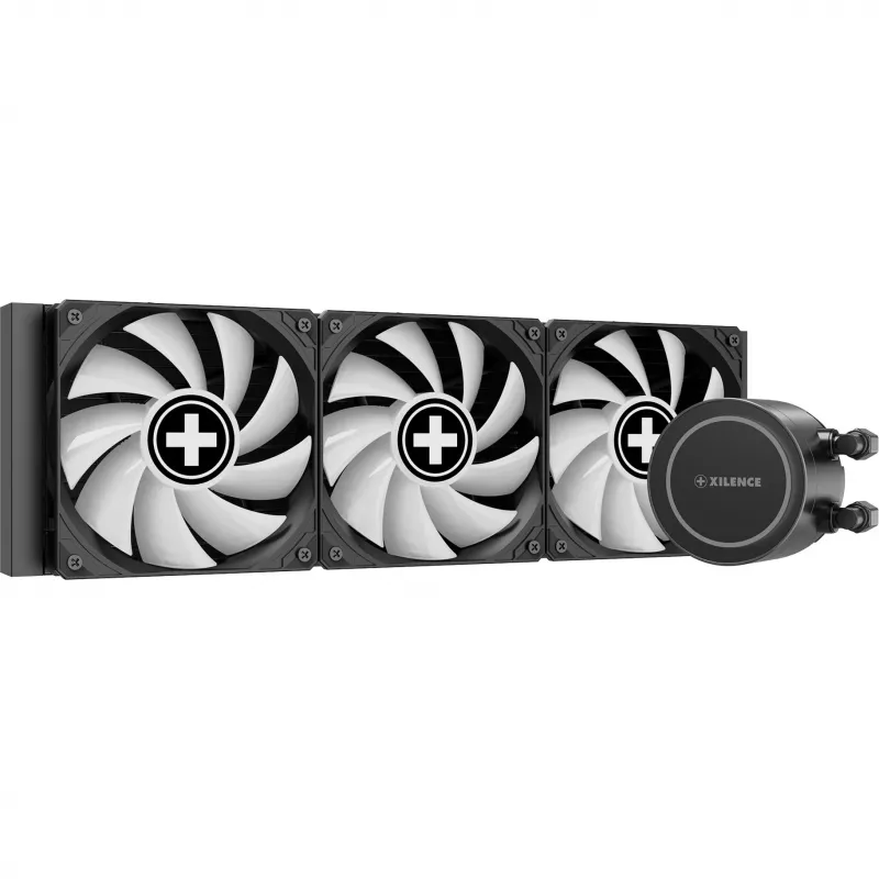 Xilence XC997 computerkoelsysteem processor vloeistofkoelset 12 cm zwart 1 stuk