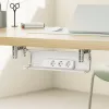 Maclean organizer voor kabels/stekkerdozen onder het bureau, max. belasting 5 kg, wit, MC-106 W