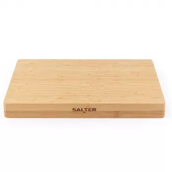 Snijplank Salter BW13307RD bamboe milieuvriendelijk design, rechthoekige snijplank