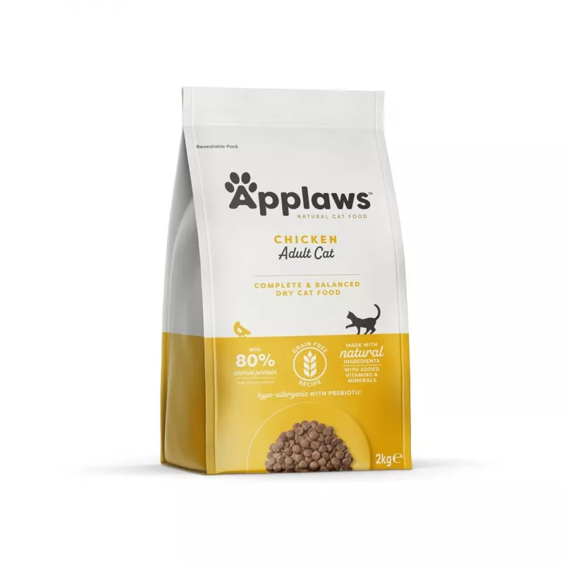APPLAWS Kip - Droogvoer voor katten - 2 kg
