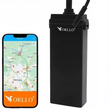 GPS-tracker ORLLO CAR TRACK 4G met GSM-connectiviteit, model 46039