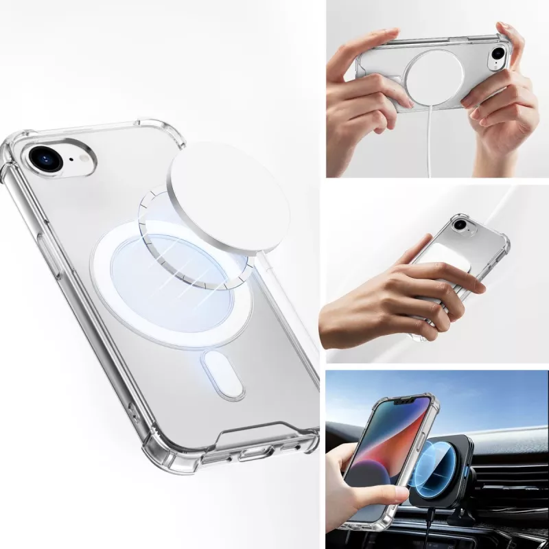 Cover 4smarts 541361 transparante hoes voor iPhone SE 6.06 inch