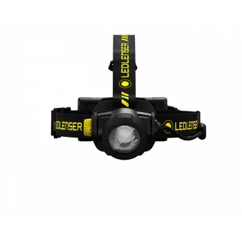 Hoofdlamp Led Lenser H15R Work zwart geel