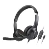 Creative 51EF0980AA000 Chat USB on-ear headset bedraad stereo zwart