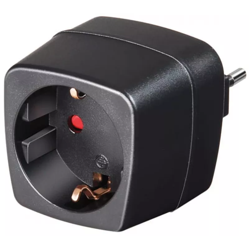 Netadapter/inverter Brennenstuhl 1508470 – voor binnen, 250 V ingang, 10 A, zwart