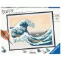 Kleurset Ravensburger CreArt ART Collection De grote golf Hokusai 23690 — schilderen-op-nummer-kunstset