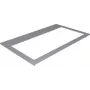 Kindermann aluminium frame CablePort flex 4-voudig - frame voor tafelcontactdoos (7448000012)