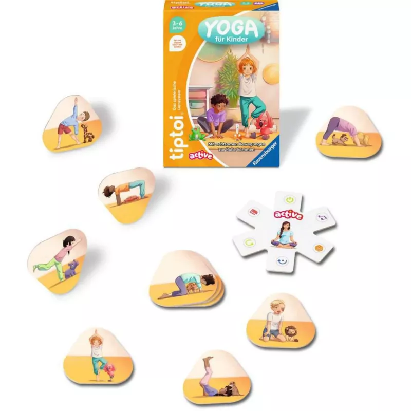 tiptoi ACTIVE - yoga voor kinderen, behendigheidsspel