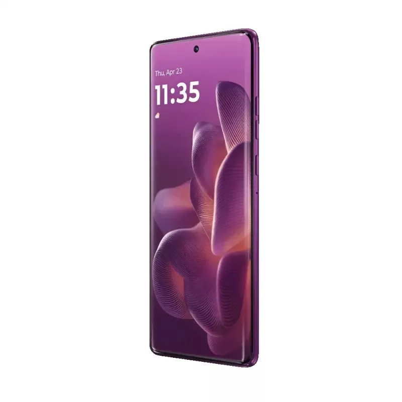 Smartphone Motorola Moto Edge 60 Pro 5G Dual-SIM, 8 GB RAM, 256 GB opslag, Pantone Sparkling Grape
