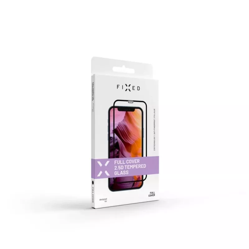 FIXED displayschermbescherming | Samsung | Galaxy S25 Ultra | Gehard glas | Zwart | Volledige dekking 2.5D