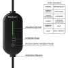Mobiele oplader voor elektrische auto's, Type2, 3,5 kW, 5 m