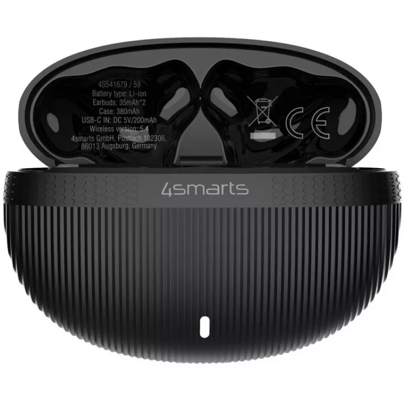 Headset 4smarts SkyBuds Pro ANC True Wireless Stereo Bluetooth zwart