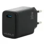 Mobilis - voeding - snel - 20 Watt - PD/PPS (24 Pin USB-C) - zwart - Europa (001361)