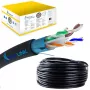 Netwerkkabel Extralink Twisted Pair CAT6 FTP (F/UTP) V2 Outdoor 305 m zwart