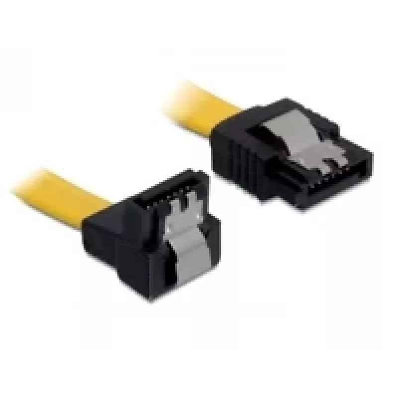 SATA-kabel stekker/stekker DeLOCK 0,2 m geel