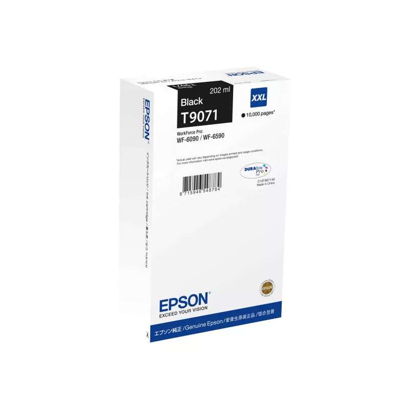 Epson C13T90714N inktpatroon 1 stuk origineel zwart