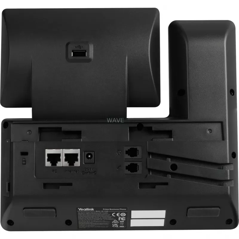 IP-telefoon Yealink SIP-T54W zwart 10 lijnen LCD Wi-Fi